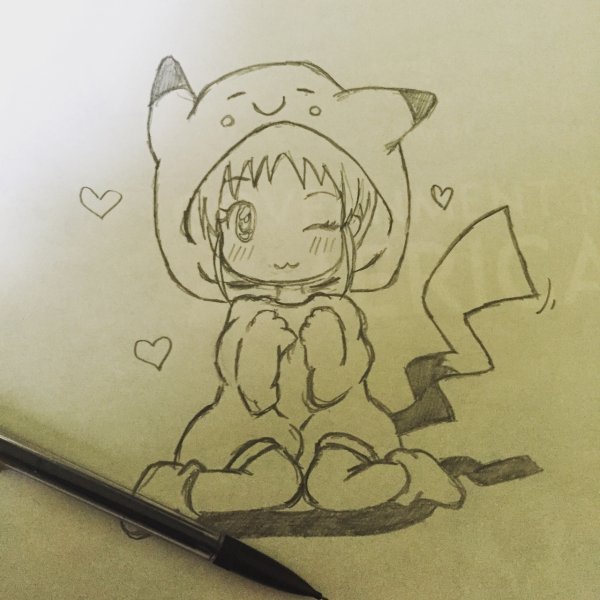 Аниме картинки для срисовки