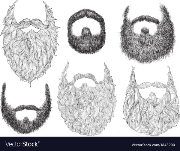 Нарисованная щетина