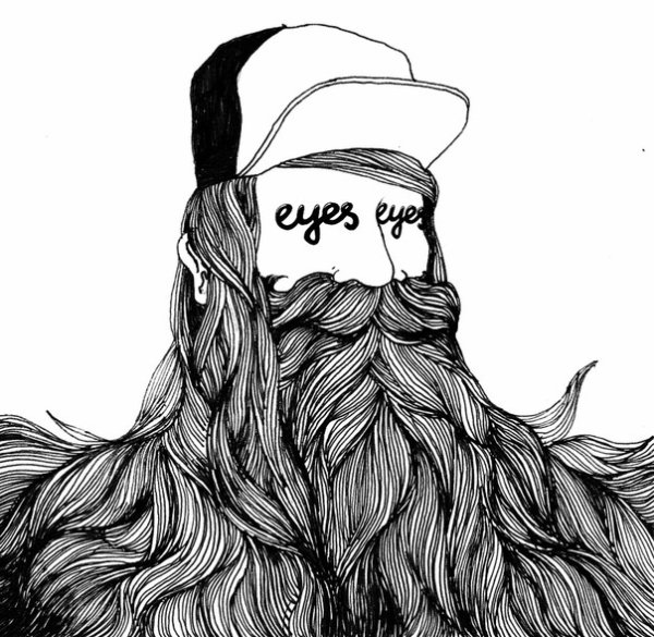 Нарисованный Бородач