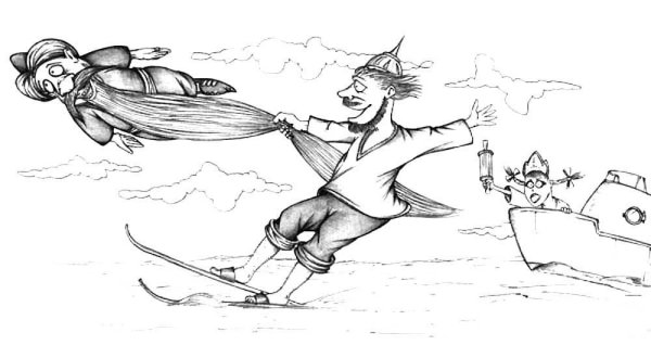 Черномор рисунок