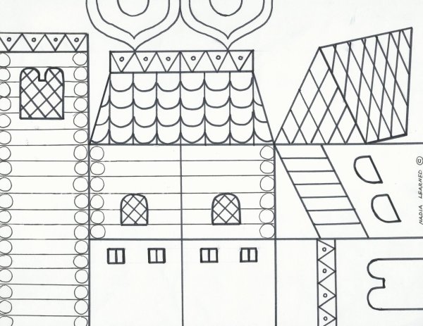 Терем рисунок