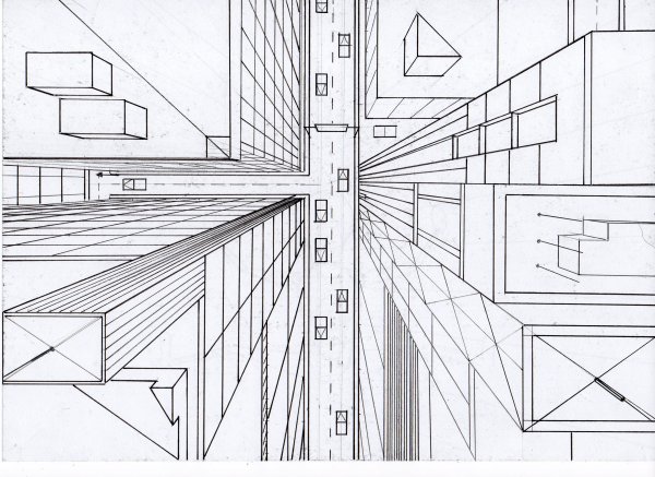 Одноточечная и линейная перспектива