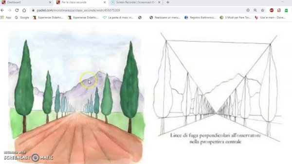 Линейная перспектива и воздушная перспектива рисунок