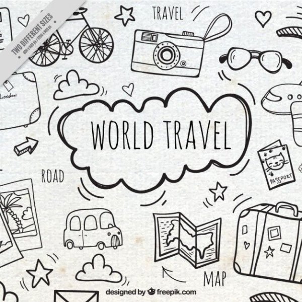 Путешествие рисунок