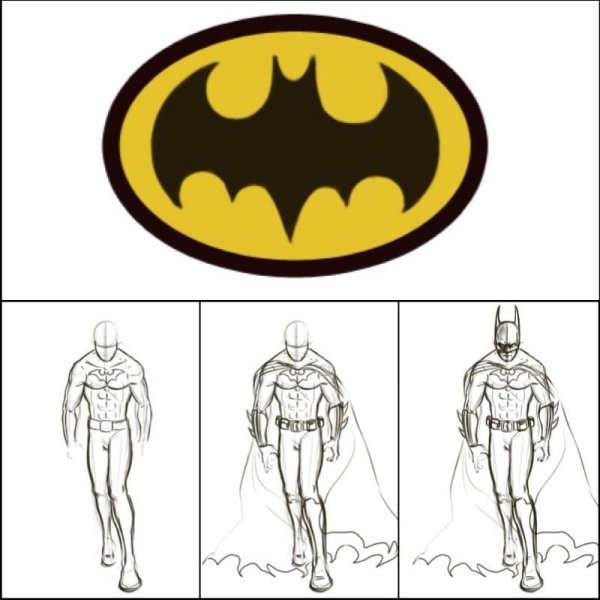 Супергерои карандашом