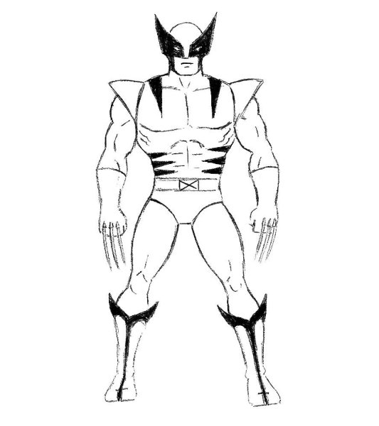 Бэтмен рисунок