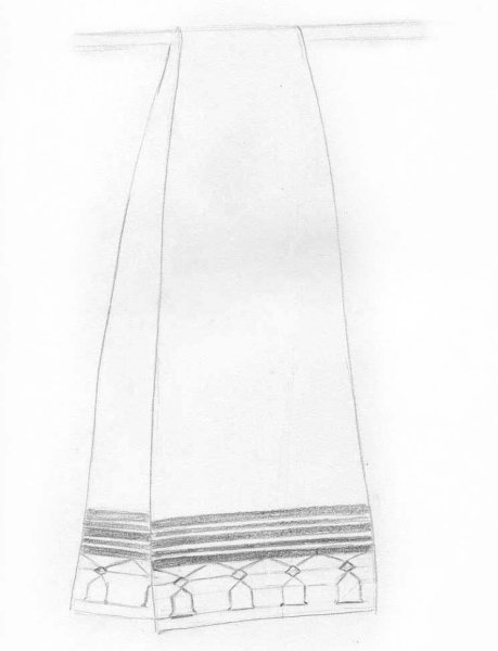 Эскиз полотенца