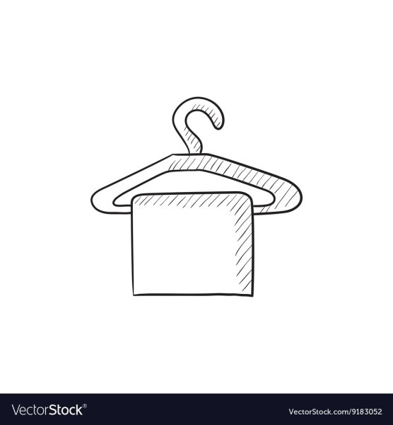 Эскиз вешалки для полотенец