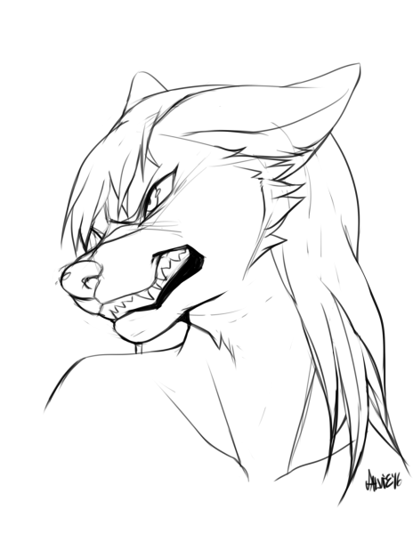 Фурри для срисовки