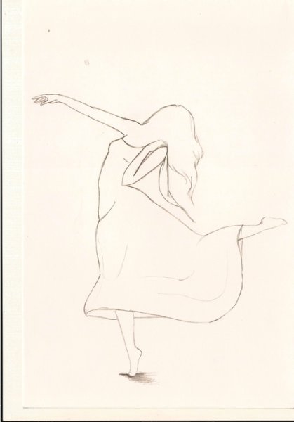 Рисование балерины