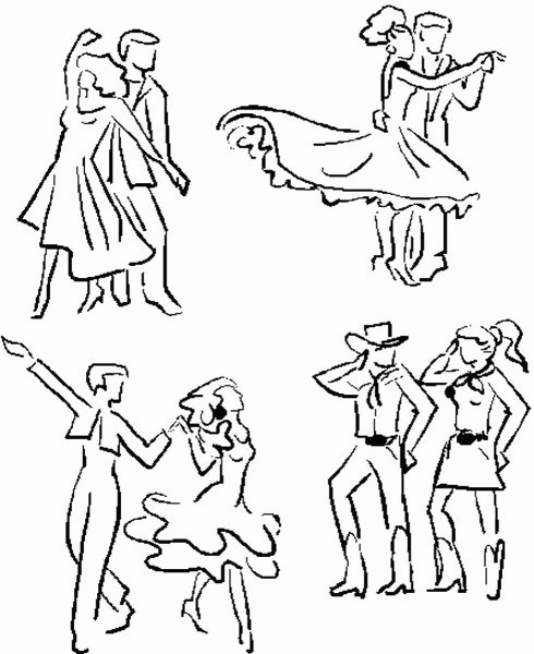 Балерина рисунок карандашом