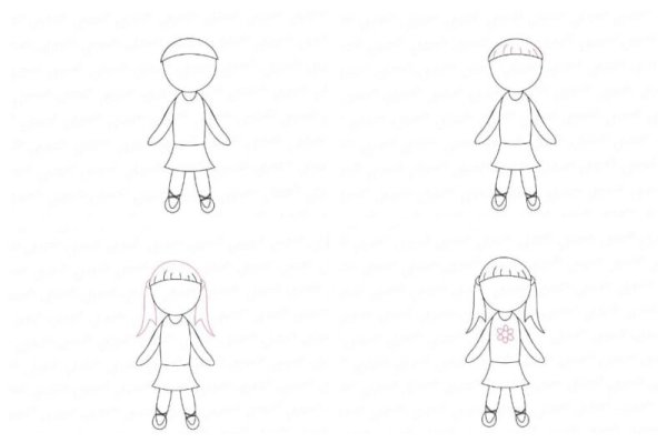 Кукла для рисования