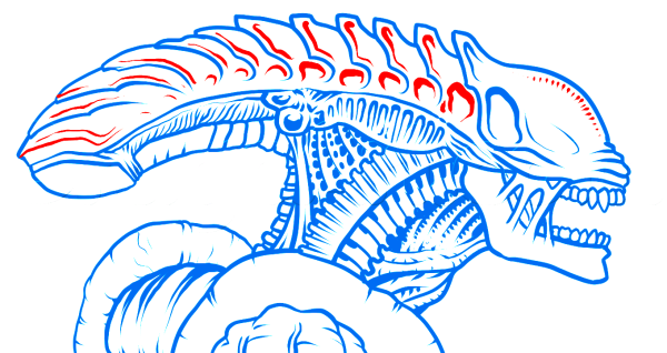 Голова чужого чертеж