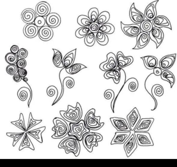 Схемы для квиллинга