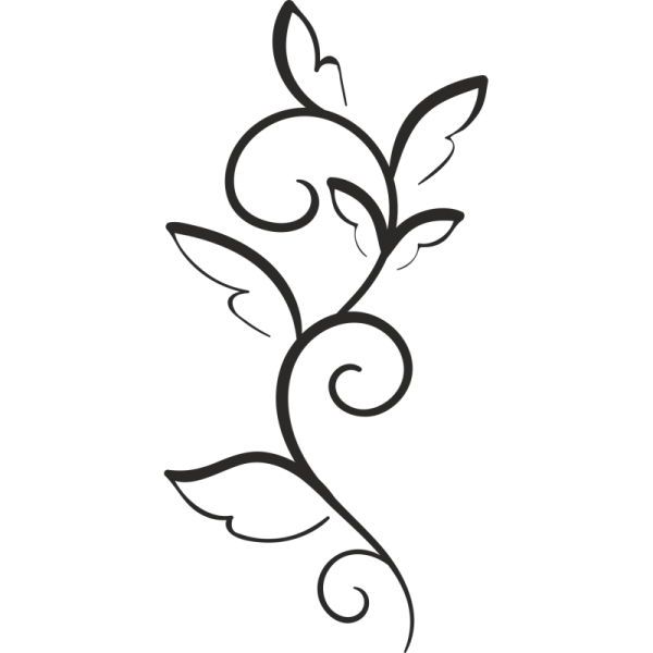 Легкий цветочный орнамент