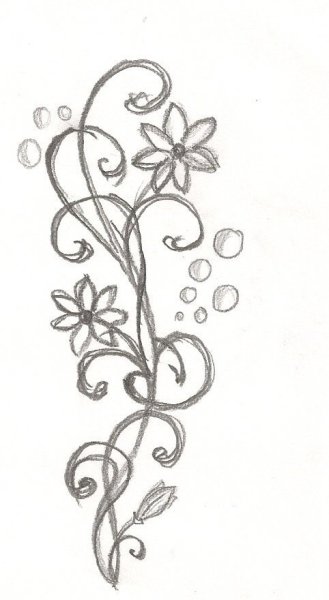 Красивые узоры карандашом