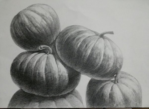 Заштриховать тыкву