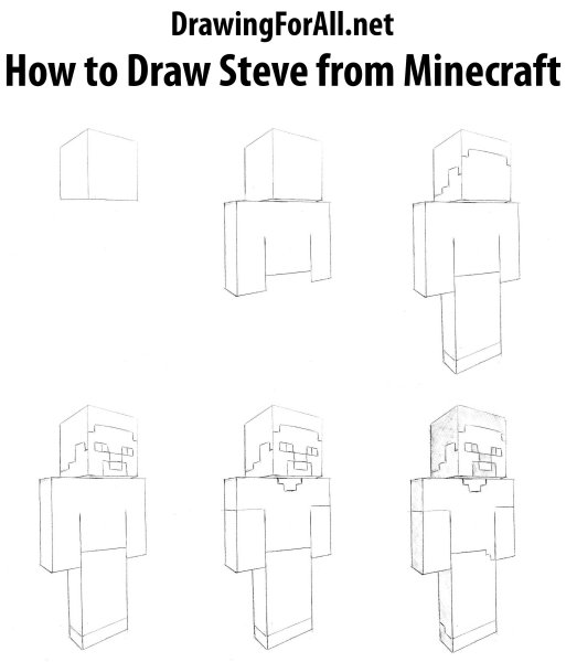 Рисунки майнкрафт