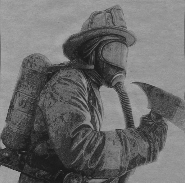 Пожар карандашом