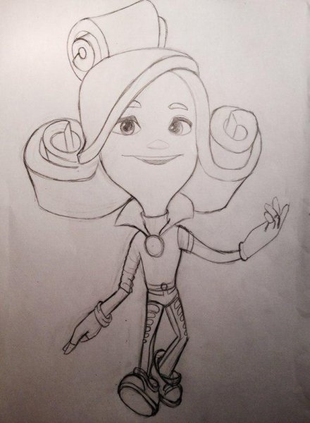 Фиксики Папус рисунок