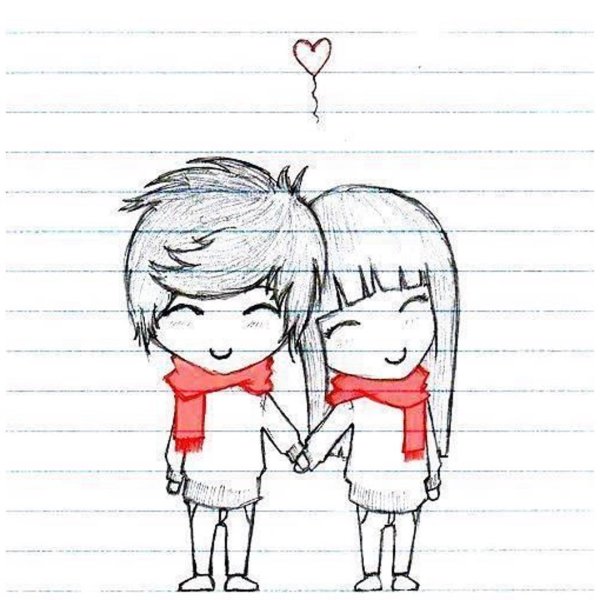 Милые рисунки для личного дневника любовь