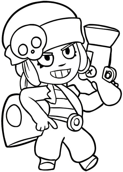 Раскраска Браво старс пенни