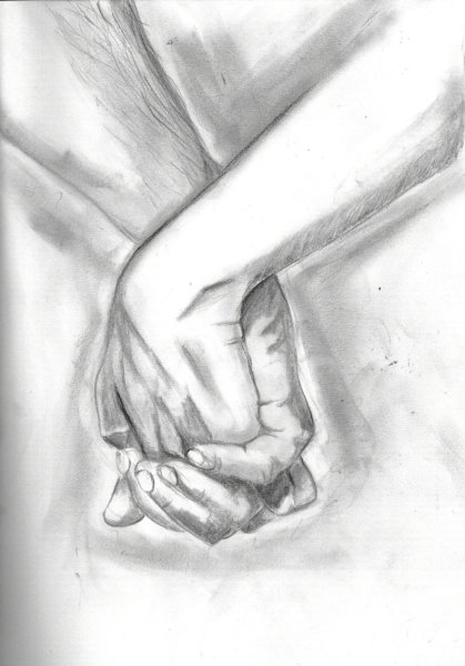 Рисунки для срисовки руки