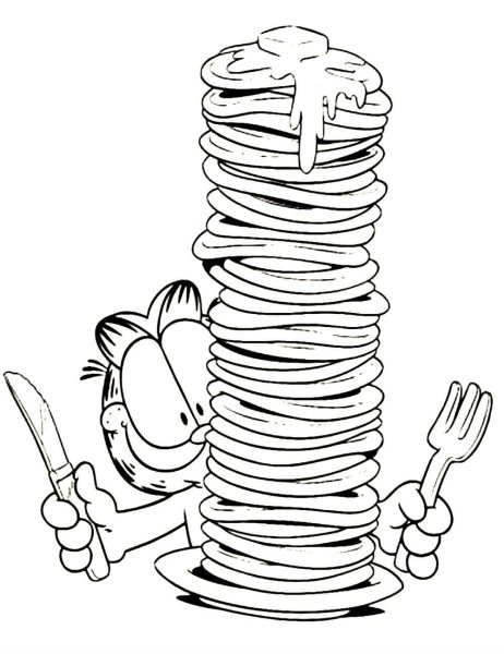 Чучело Масленицы рисунок