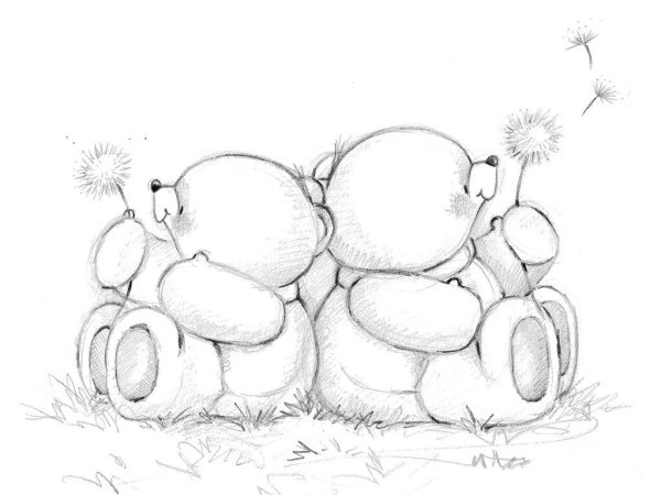 Объятия для рисования