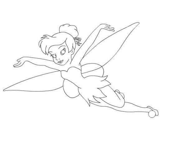 Фея набросок