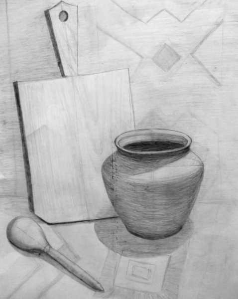 Рисование с натуры натюрморт