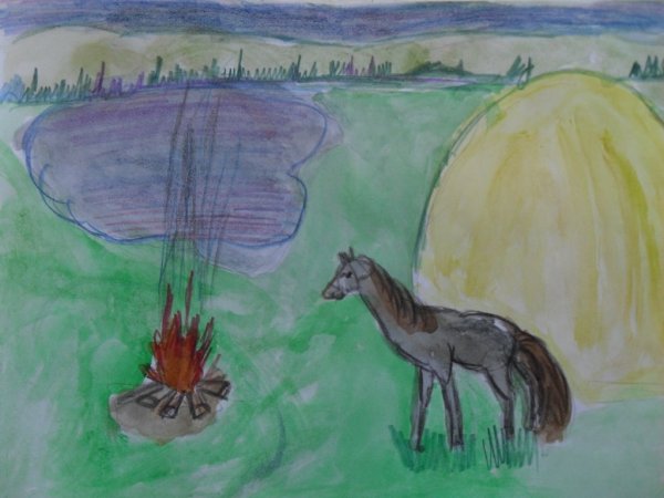 Бежин луг иллюстрации