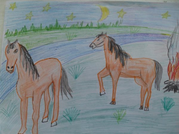 Портрет Павлуши Тургенева Бежин луг