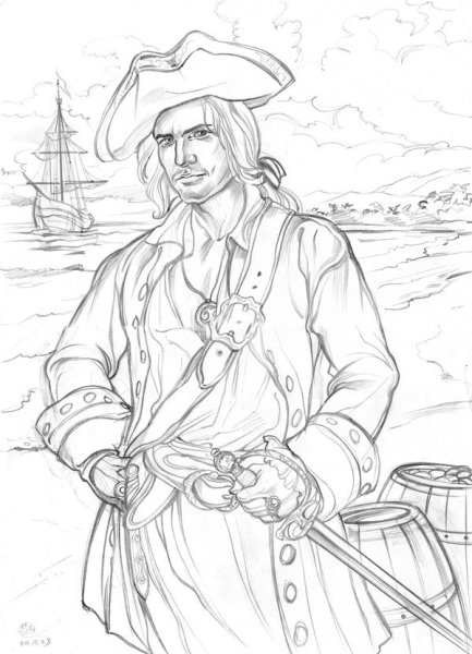 Капитан Кидд пираты Карибского моря