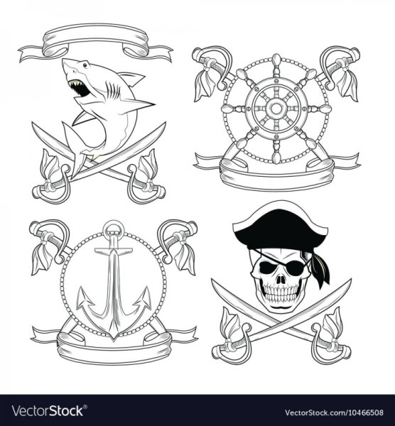 Капитан Джек Воробей портрет