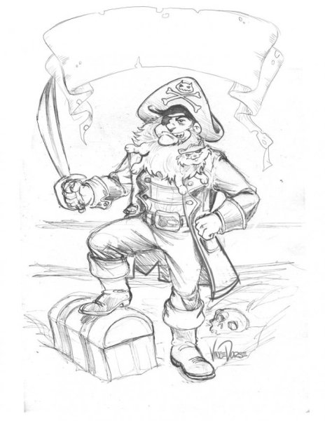 Раскраска разбойники