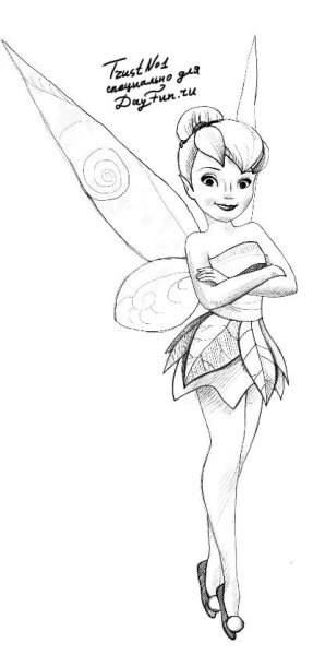 Феечка эскиз