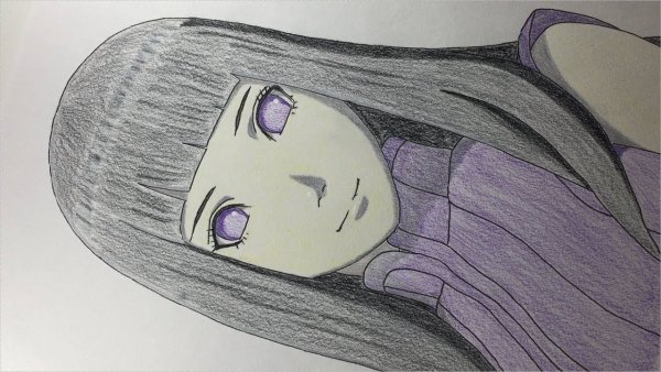 Хината карандашом для срисовки