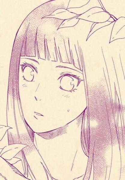 Хината Хьюга эскиз