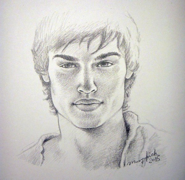 Ромео рисунок карандашом