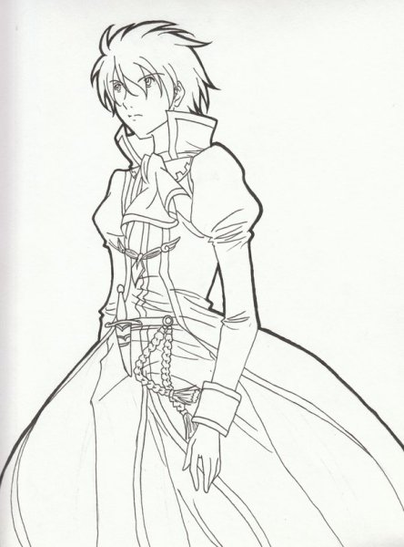 Ромео и Джульетта для срисовки