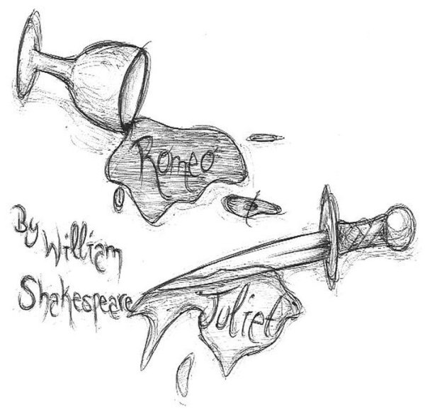Раскраска ромэо и Джульетта