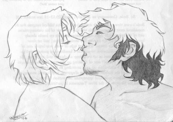 Нарисовать Ромео и Джульетта