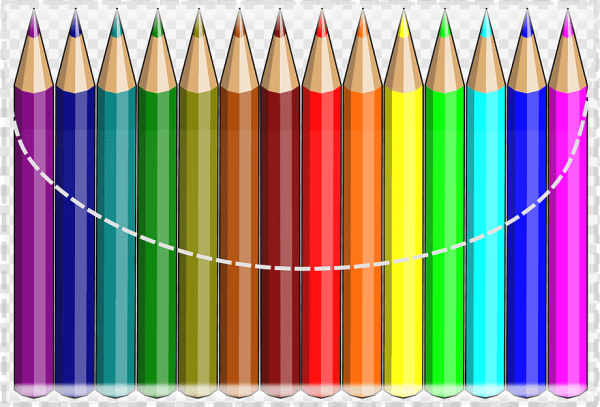 Цветные карандаши вектор