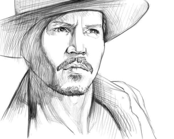 Картины нарисованные Джонни Деппом