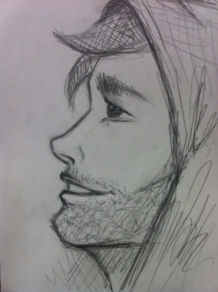 Скетчи карандашом простые