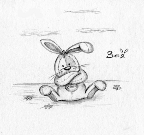 Прикольные несложные рисунки