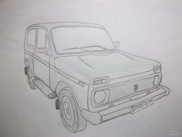 Ehedov Elnur рисунки машины