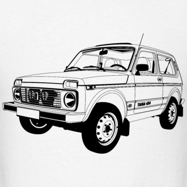 ВАЗ 2131 Нива раскраска