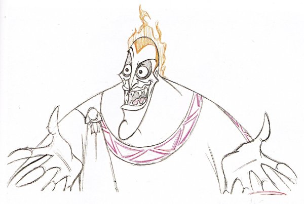 Аид карандашом